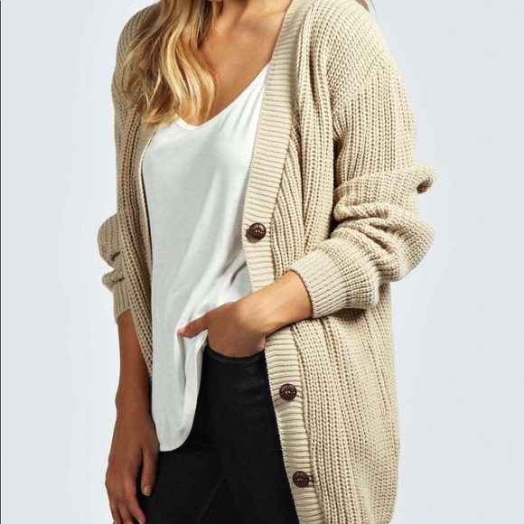 Boohoo Sweaters - NEW W TAGS Boohoo Knitted Cardigan